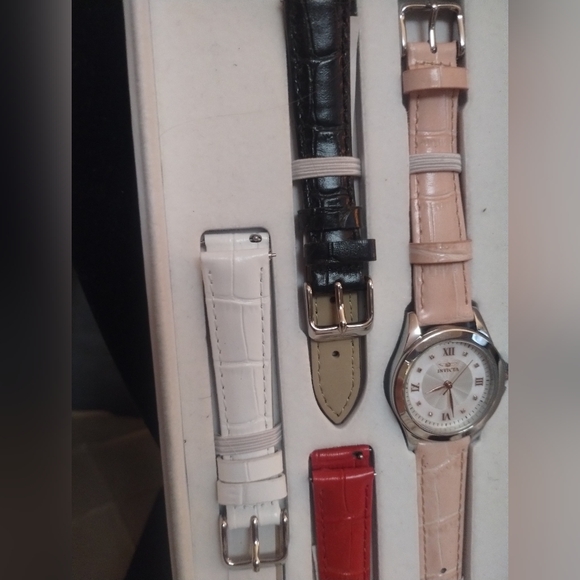 New in Box Invicta Interchangeable Multi-Color Watch Set! main image 4